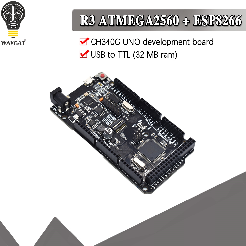 Esp8266 Nodemcu Board - Mega2560 + WiFi R3 ATmega2560 +