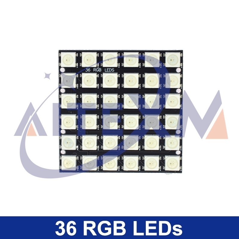 WS2812 Module 5050 RGB 4x4 8x8 - đánh giá và giá Rgb Led Matrix 8X8