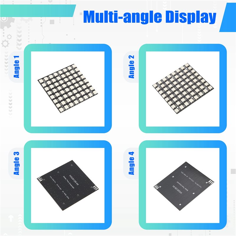 2025 Trend WS2812 LED 5050 RGB - đánh giá và giá Rgb Led Matrix 8X8
