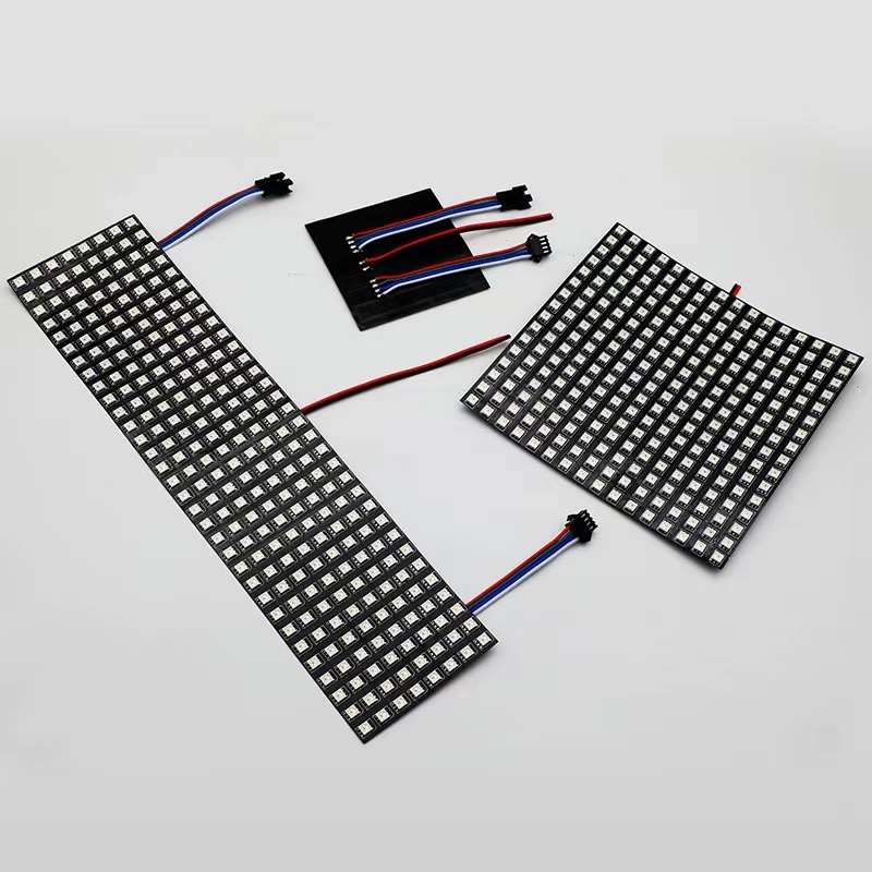 DC12V WS2815 DC5V WS2812B RGB  - đánh giá và giá Rgb Led Matrix 8X8
