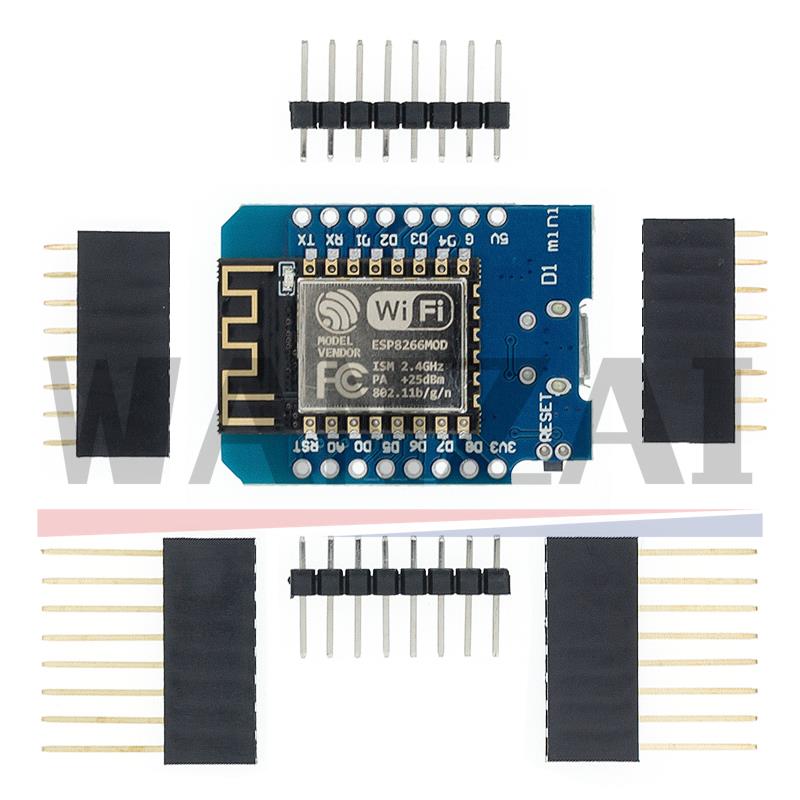 WeMos D1 Mini Pro V3.0.0 Bytes - đánh giá và giá Esp8266 Nodemcu Board