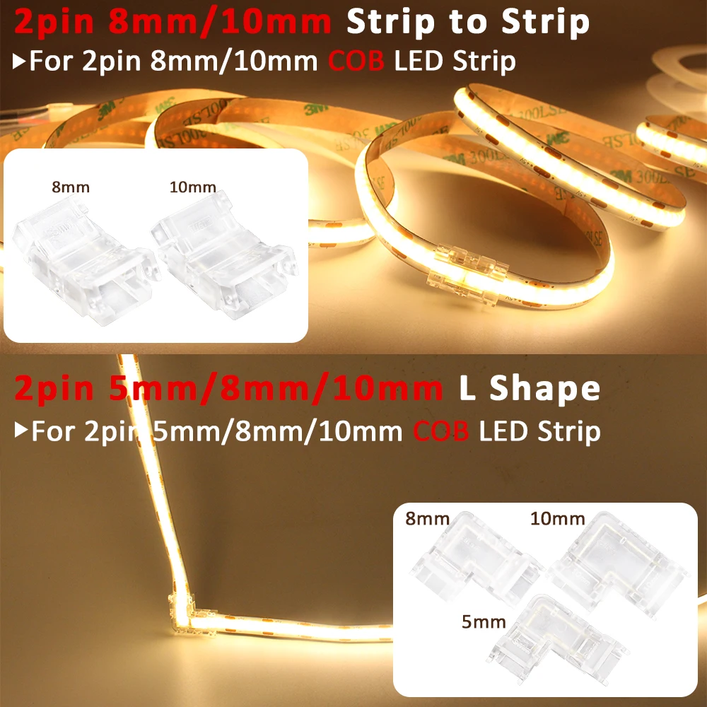 5PCS LED Strip Connector COB S - đánh giá và giá Rgb Led Matrix 8X8