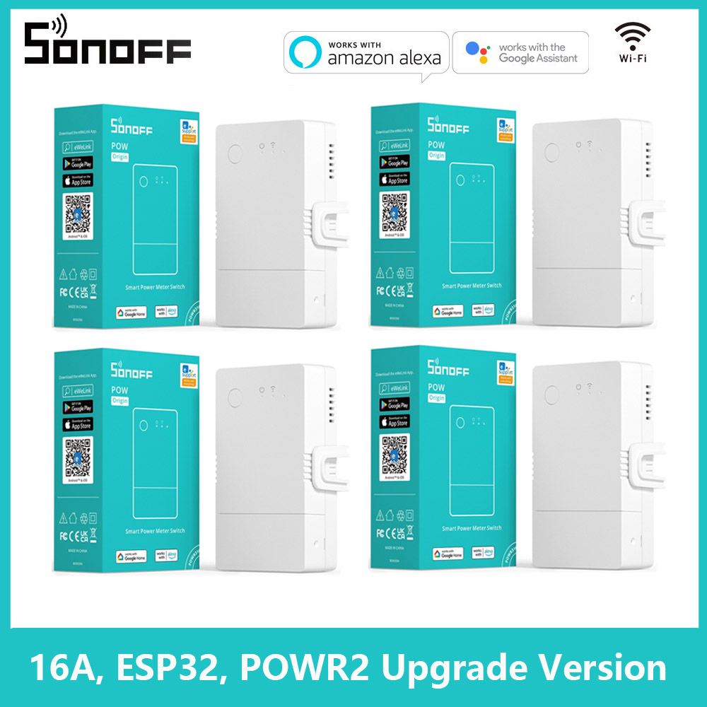 1-6 PCS SONOFF POW Origin Powr - đánh giá và giá Sonoff Basic Switch
