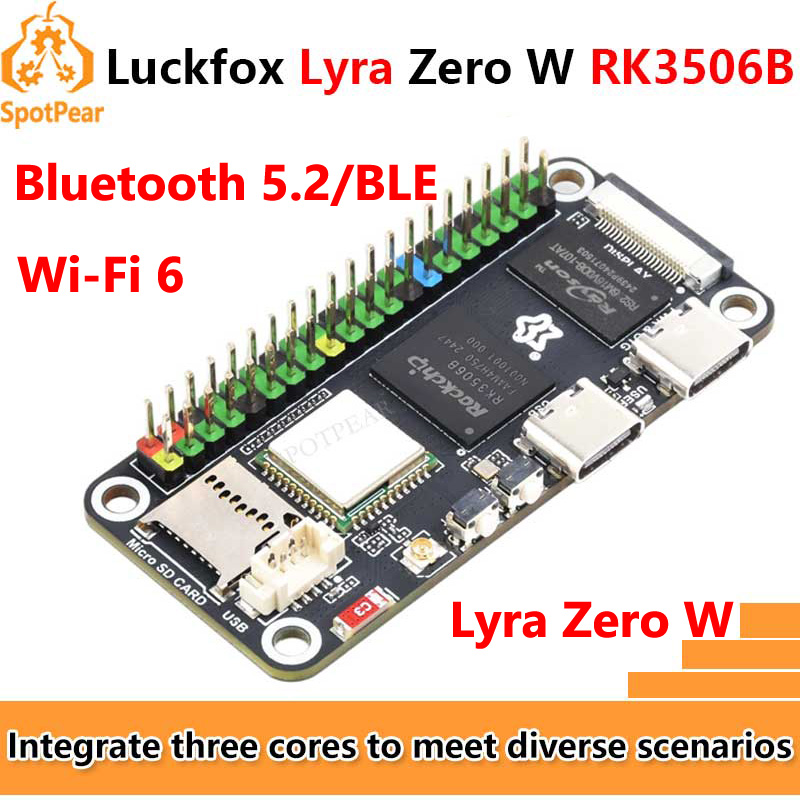 Luckfox Lyra Zero W RK3506B Ro - đánh giá và giá Pi Zero W Board