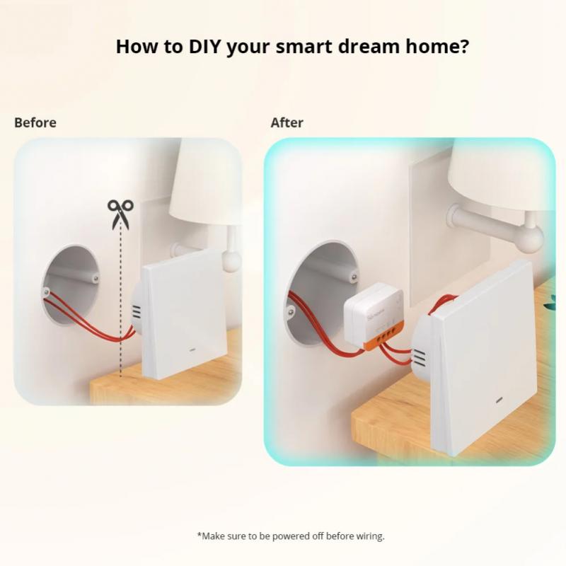 SONOFF ZBMINI-L2 Zigbee DIY Mi - đánh giá và giá Sonoff Basic Switch