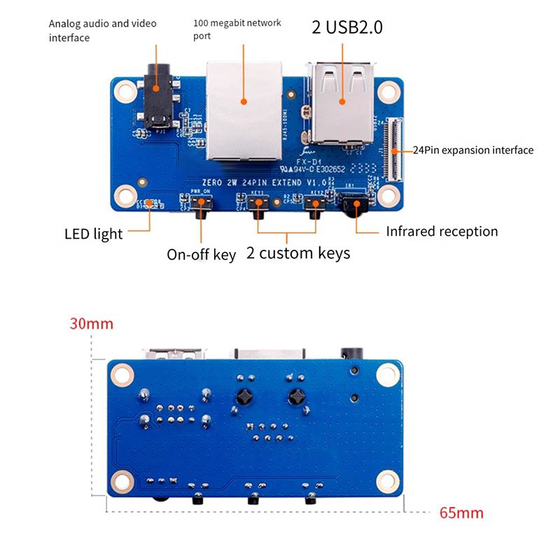 N35R-For Orange Pi Zero 2 W Ex - đánh giá và giá Pi Zero W Board